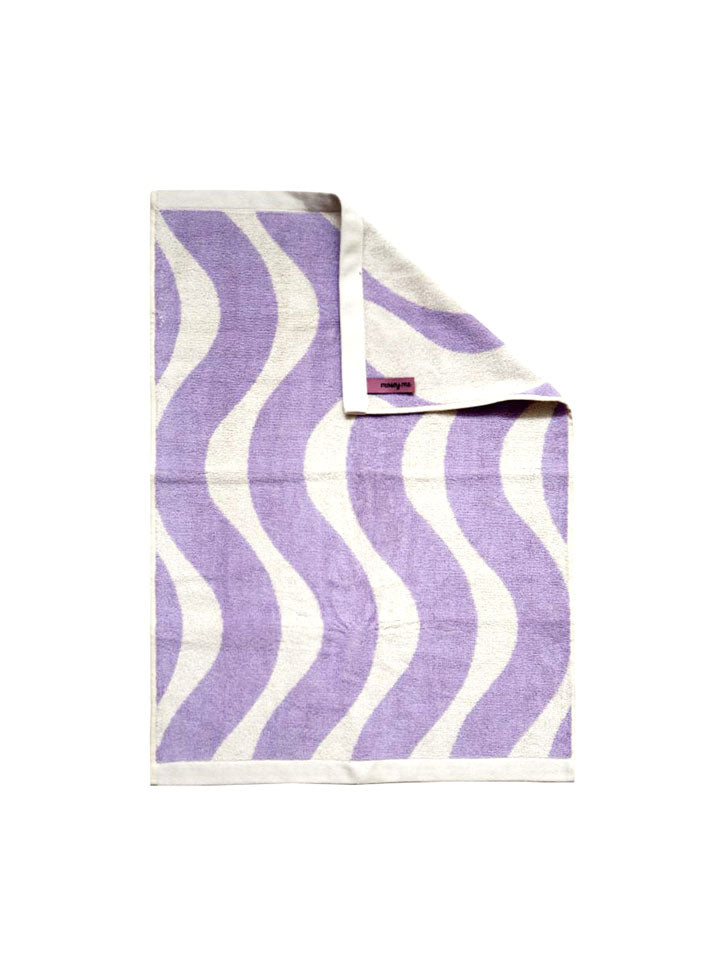 Purple hand towels online for bathroom