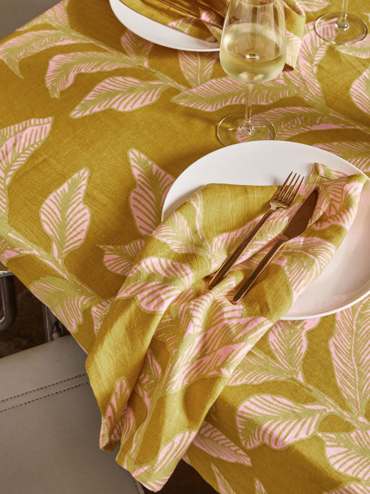 Meridian Gold Tablecloth  by Mosey Me