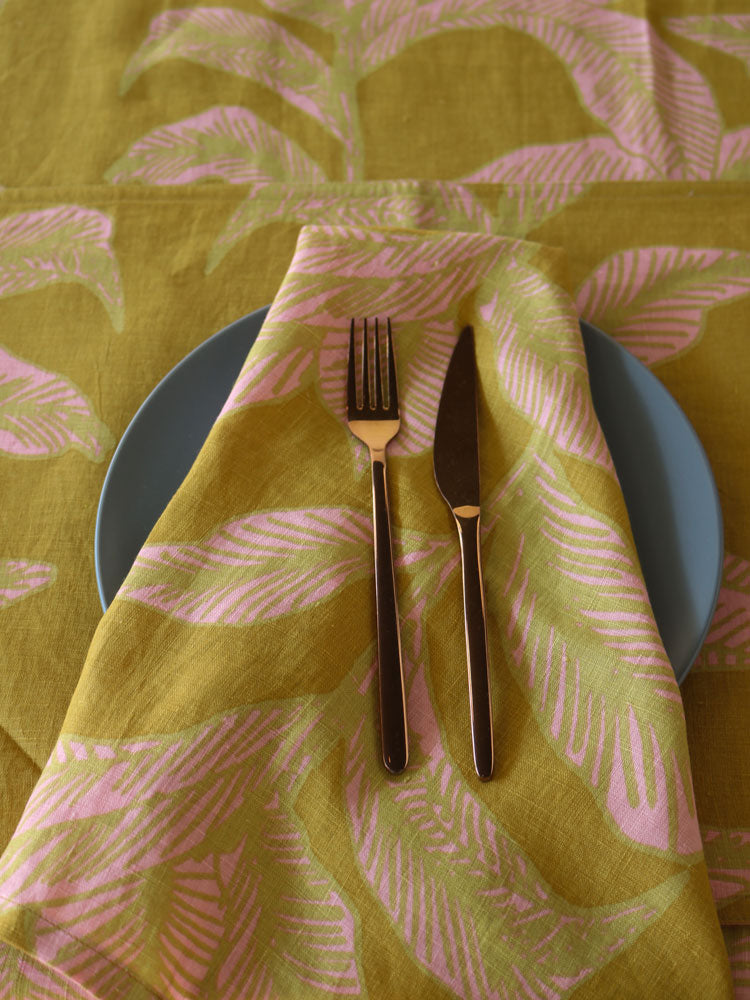 Meridian Gold Napkin Set  by Mosey Me