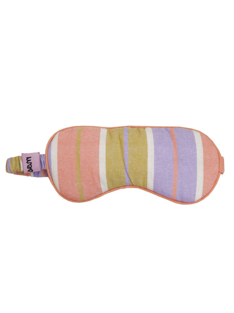 Miami Stripe Eye Mask  by Mosey Me