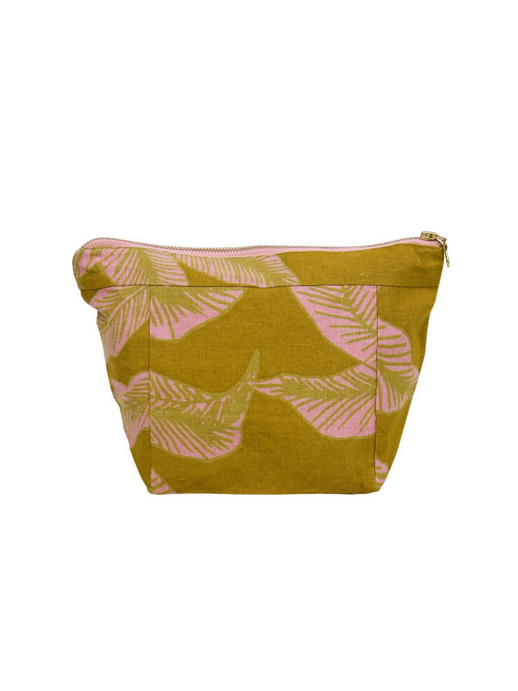 Meridian Gold Cosmetic Bag  by Mosey Me