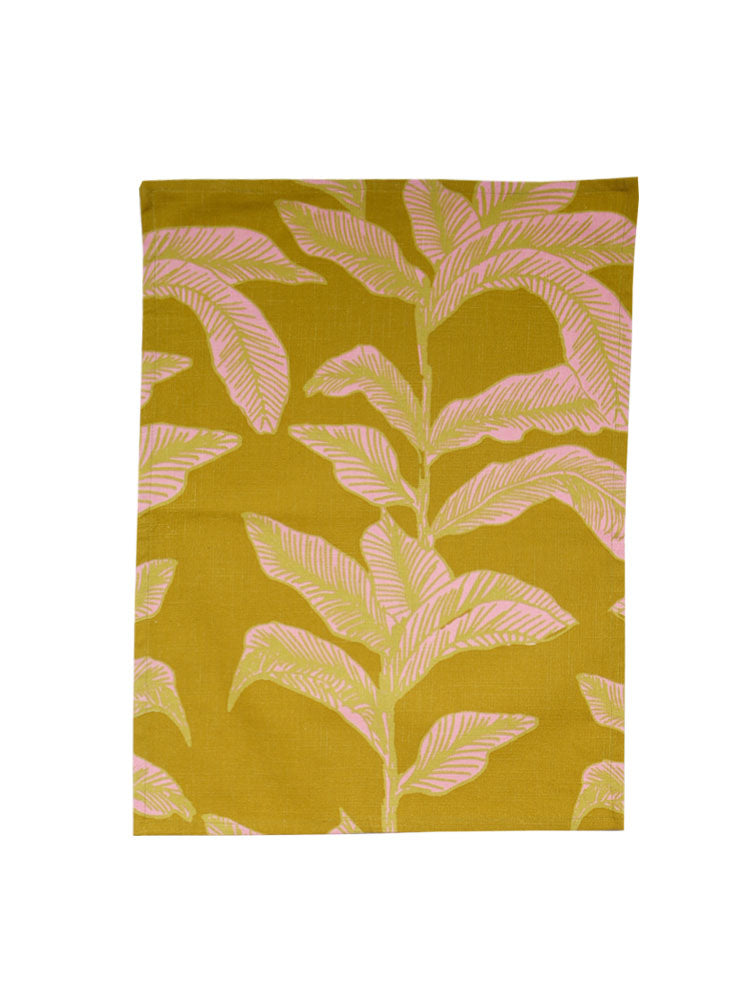 Meridian Gold Tea Towel  by Mosey Me