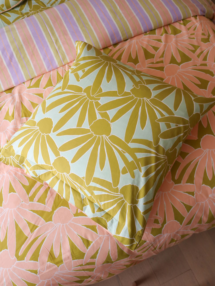 Margarita Euro Pillowcase Set  by Mosey Me