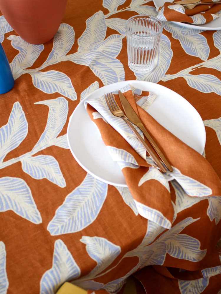 Meridian Coco Tablecloth  by Mosey Me