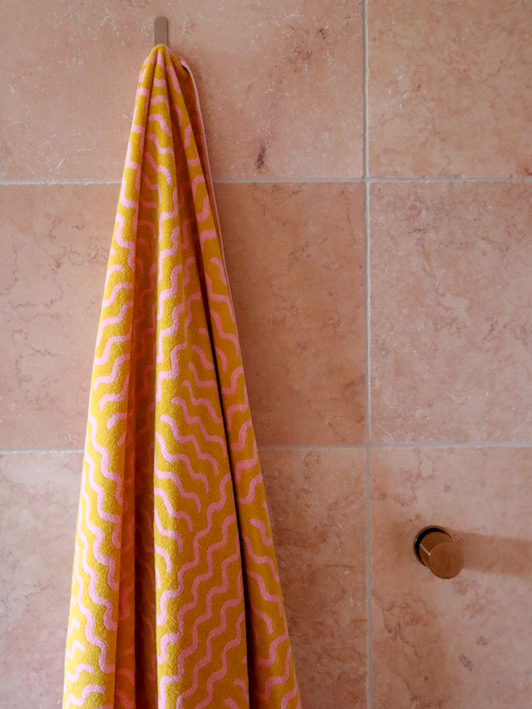 Ripple Bath Towel  by Mosey Me