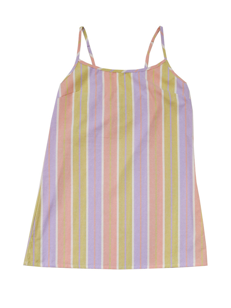 Miami Stripe Slip Dress  by Mosey Me