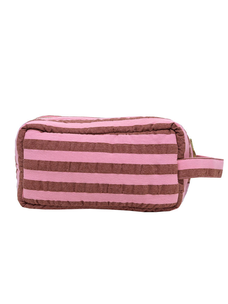 Sundae Seersucker Dopp Kit