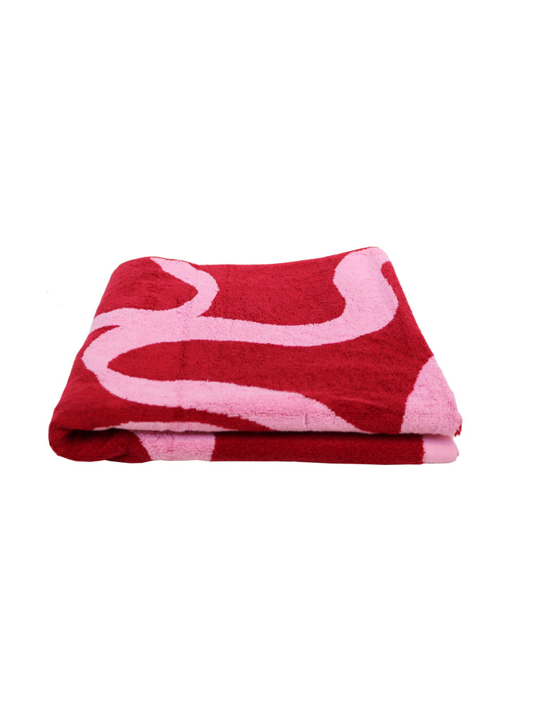 Ribbon Bath Towel