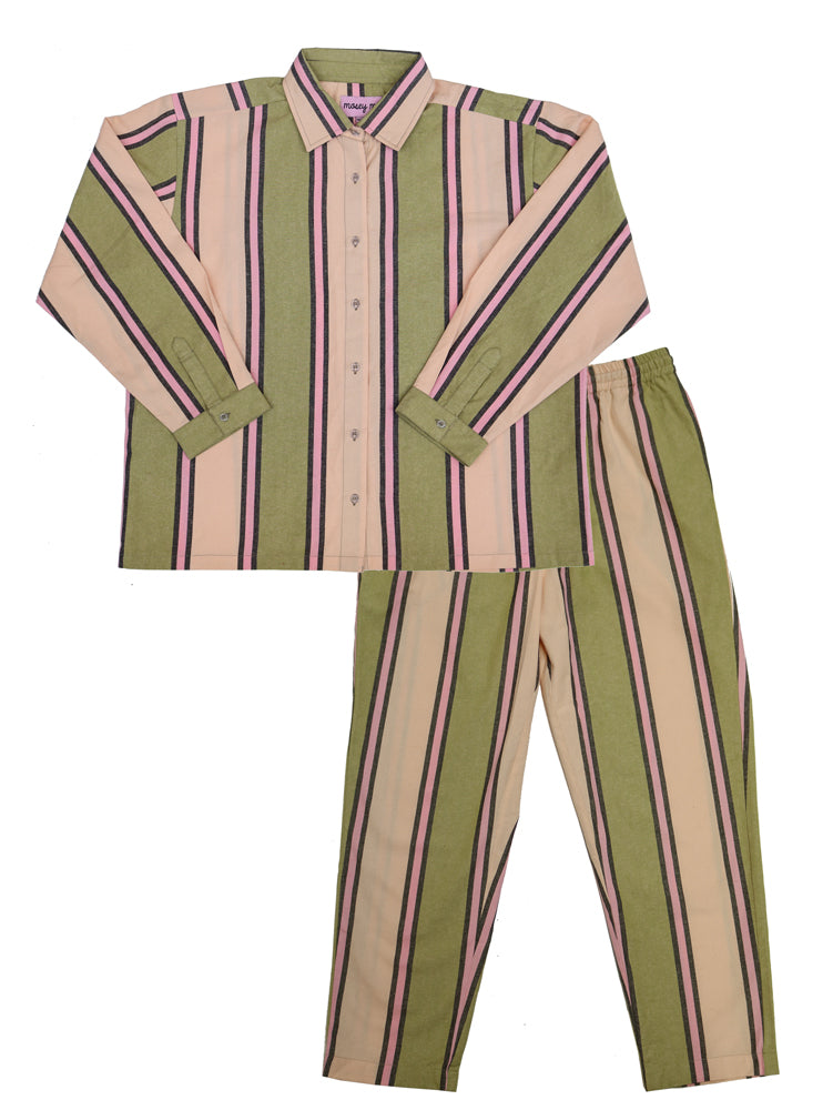 Carnival Stripe Long Sleeve Pyjama Set