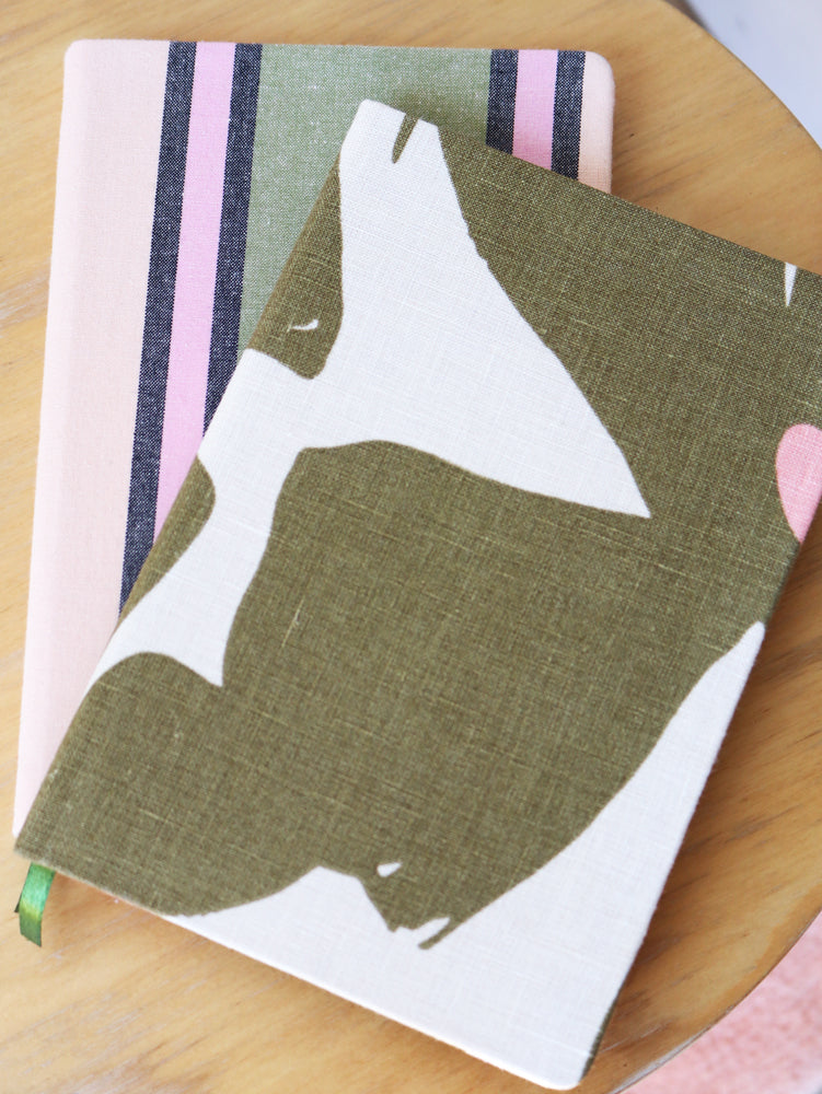 Olive Poppy A5 Notebook